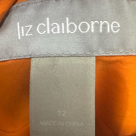 Liz Claiborne Floral Fit And Flare Dress Size 12 - Picture 4 of 5